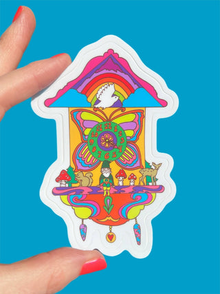 Cuckoo Clock Sticker