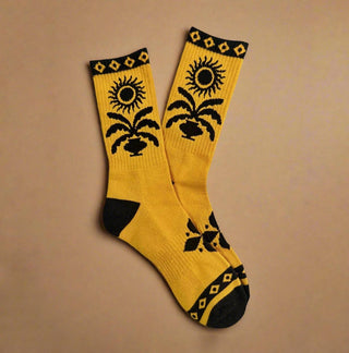 Sun & Plant Socks