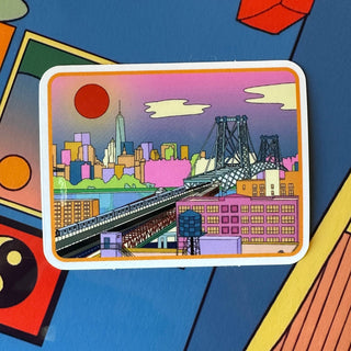 Williamsburg Bridge Sticker