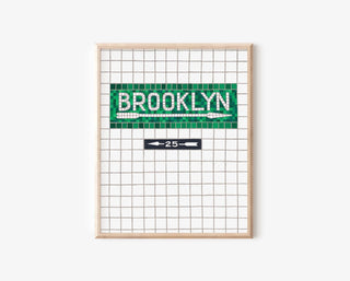 Brooklyn Mosaic Print