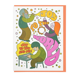 Joy To The World Band Greeting Card