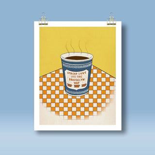 Brooklyn Way Art Print