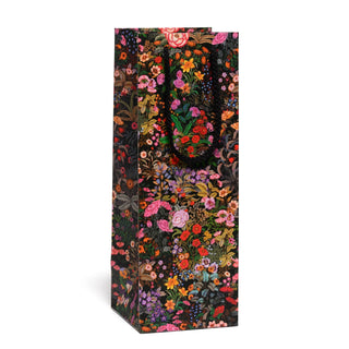 Meadow Black Bottle Gift Bag