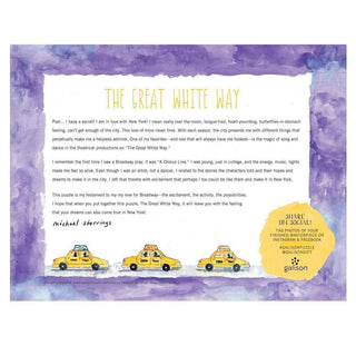 Michael Storrings The Great White Way 2000 Piece Puzzle