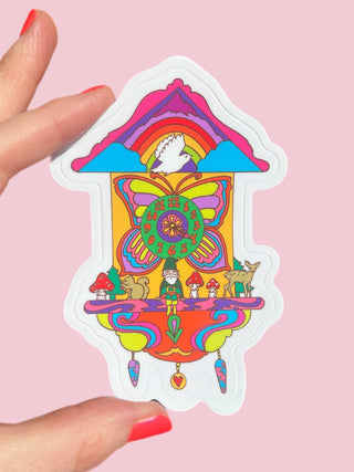 Cuckoo Clock Sticker
