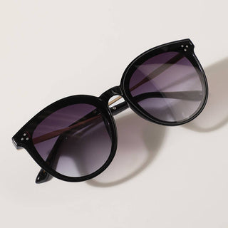 Round Shape Frame Thin Legs Fashion Sunglasses