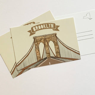 Brooklyn Bridge New York Postcard