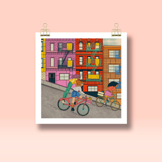 City Hops Art Print
