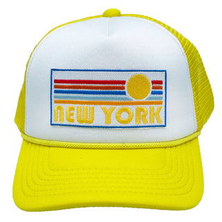 Kids New York Sun Trucker Hat