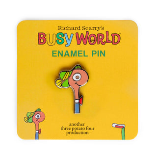 Lowly Worm Enamel Pin