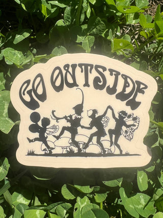 Go Outside Sticker