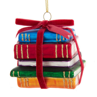 Stack of Book Ornament