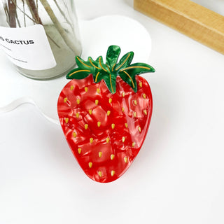 Strawberry Claw Clip
