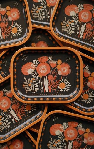 Just Keep Growing Tin Tray