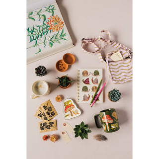 Gardenland Embroidered Notebook