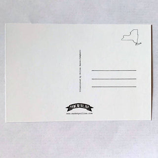 New York Pigeon Postcard