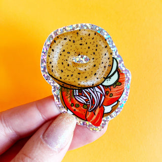 New York City Glitter Stickers