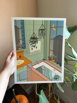 Calm Down Art Print
