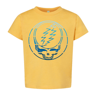 Grateful Dead Blue Stripes Stealie Toddler T
