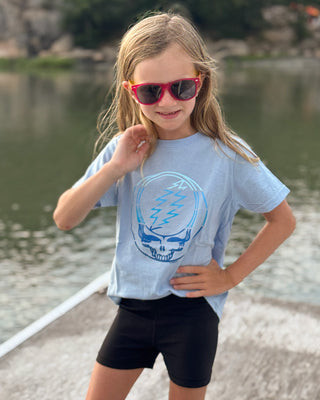 Grateful Dead Blue Stripes Stealie Toddler T