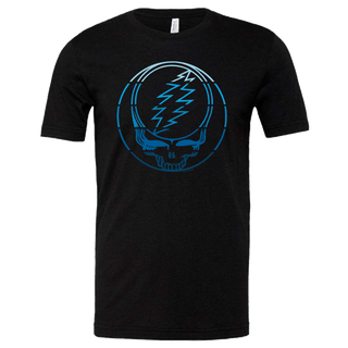 Grateful Dead Blue Stripes Stealie Unisex T