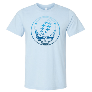 Grateful Dead Blue Stripes Stealie Unisex T
