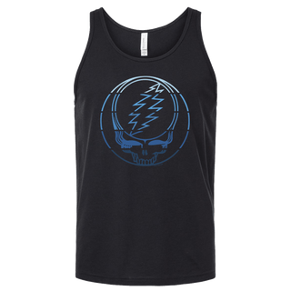 Grateful Dead Blue Stripes Stealie Unisex Tank