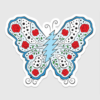 Bolt Butterfly Sticker