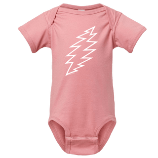 Grateful Dead Bolt Short Sleeve Baby One Piece