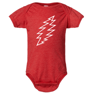 Grateful Dead Bolt Short Sleeve Baby One Piece