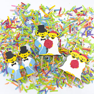 Grateful Dead Wedding Bears Two Grooms Cake Topper