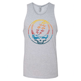 Grateful Dead Retro Stripes Stealie Unisex Tank