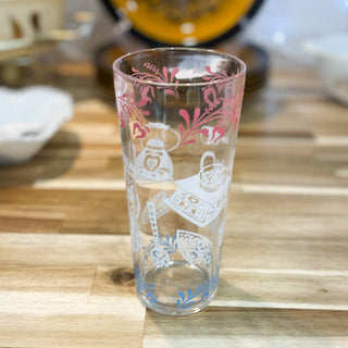 Vintage MCM Hazel Atlas Kitchen Aids Tall Drinking Glasses
