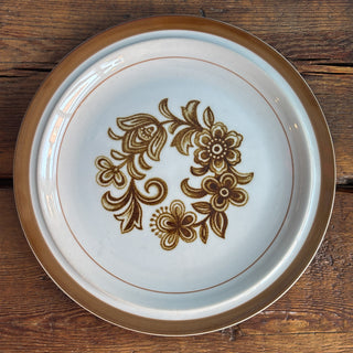 Vintage 1970s Monterrey Stoneware Dinner Plates Made in Japan