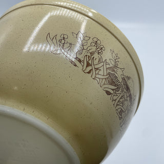 Vintage Pyrex Mushroom Forest Fancies Mixing Bowl 402