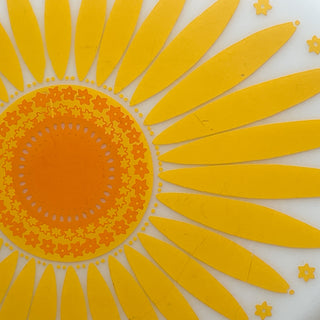 Vintage Pyrex 045 Sunflower Casserole Dish 2 1/2 Qt.