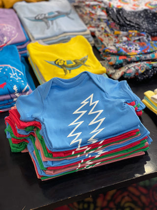 Grateful Dead Bolt Short Sleeve Baby One Piece