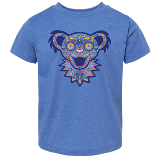 Grateful Dead Paisley Bear Face Toddler T