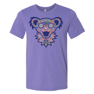 Grateful Dead Paisley Bear Face Unisex T