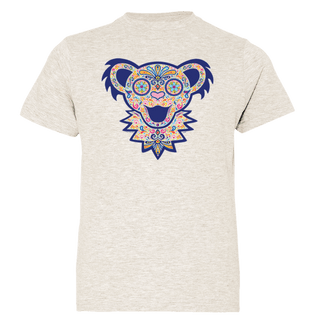 Grateful Dead Paisley Bear Face Youth T