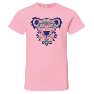 Grateful Dead Paisley Bear Face Youth T