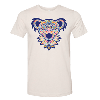 Grateful Dead Paisley Bear Face Unisex T