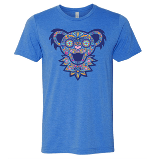 Grateful Dead Paisley Bear Face Unisex T