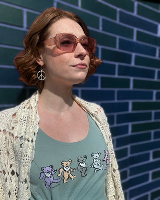 Grateful Dead Pastel Bears Women's Festival Tank