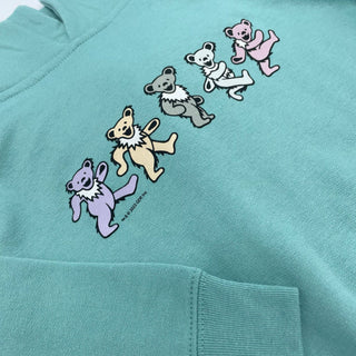 Grateful Dead Pastel Bears Toddler Hoodie