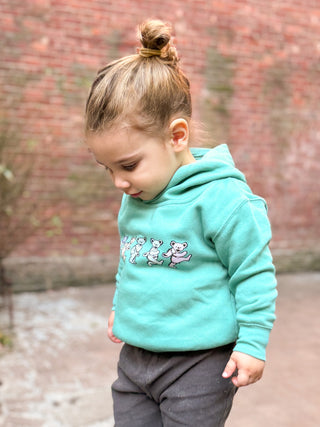 Grateful Dead Pastel Bears Toddler Hoodie