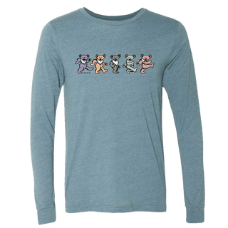 Grateful Dead Pastel Bears Unisex Longsleeve T