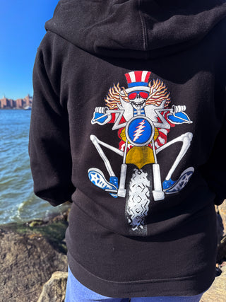 Grateful Dead Psycle Sam Unisex Zip Hoodie PRE ORDER ships late NOVEMBER
