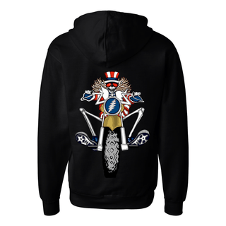 Grateful Dead Psycle Sam Unisex Zip Hoodie PRE ORDER ships late NOVEMBER