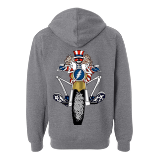 Grateful Dead Psycle Sam Unisex Zip Hoodie PRE ORDER ships late NOVEMBER
